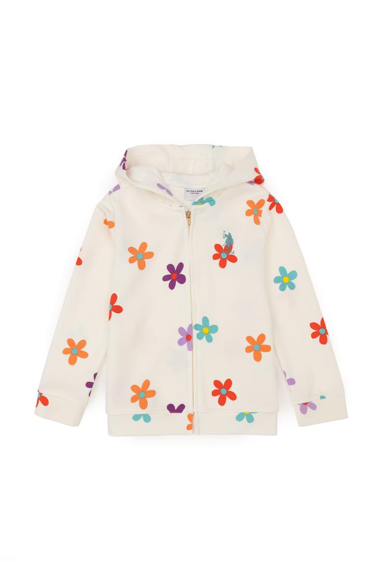 Kız Çocuk Ekru Sweatshirt - 50283248001