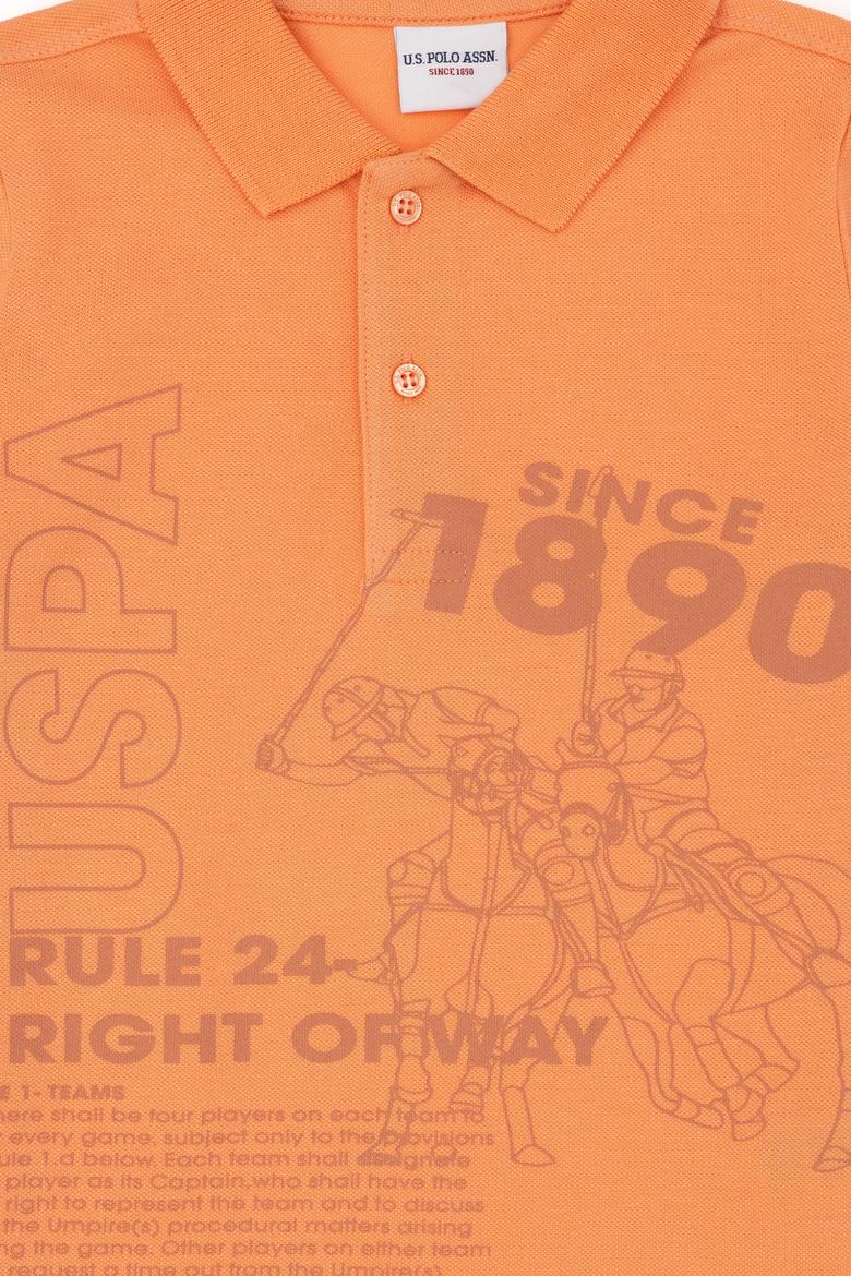 Erkek Çocuk Somon Polo Yaka Tişört - 50288126016