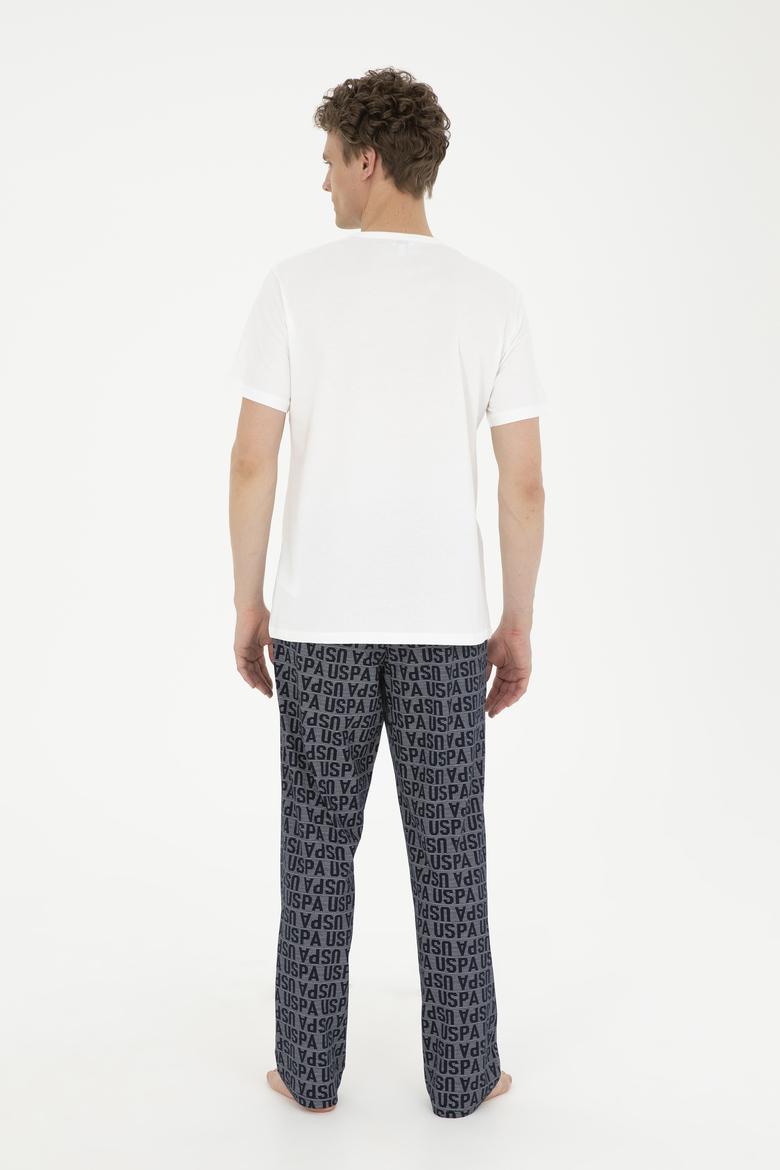 Erkek Ekru Pijama Takımı - 50291689007