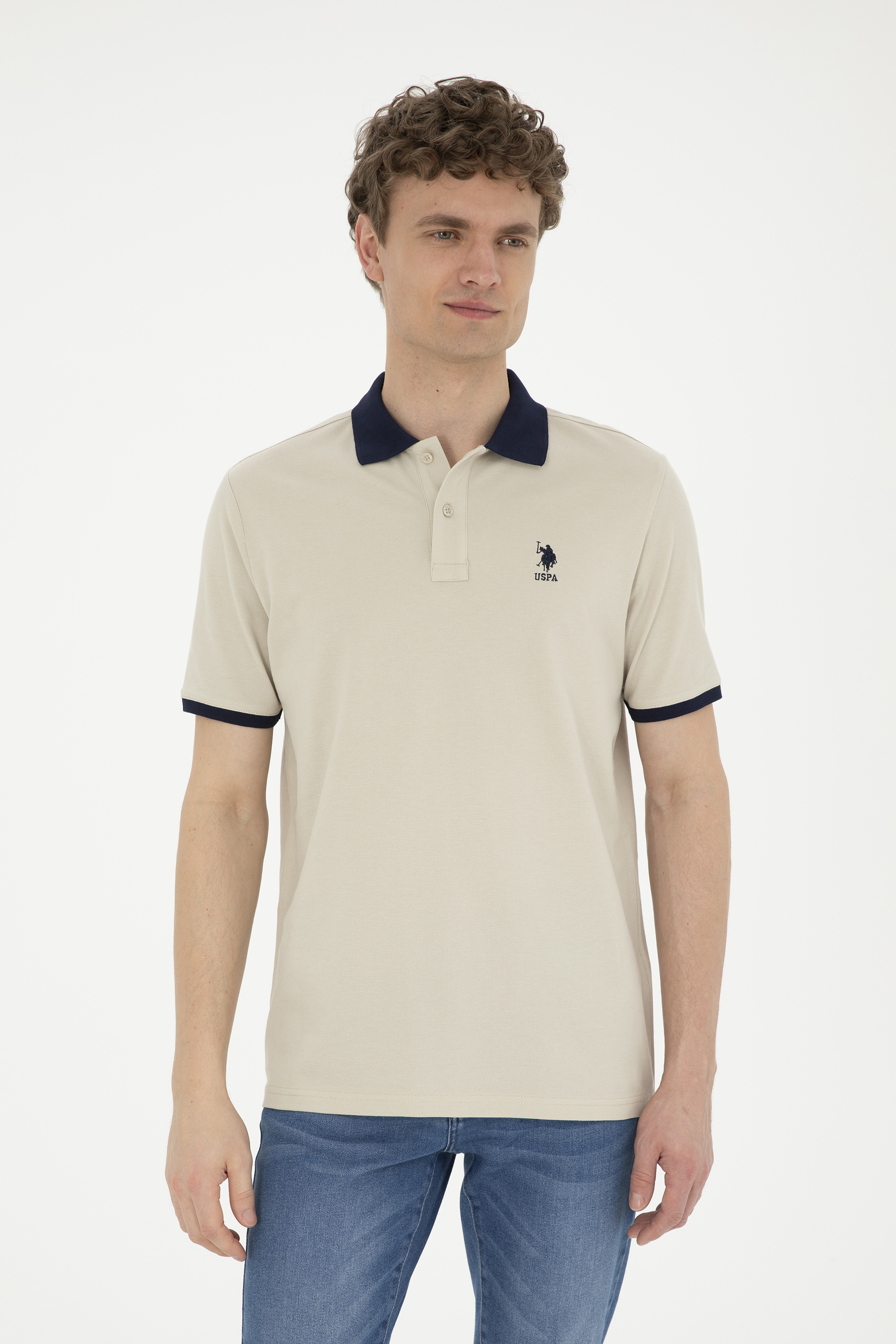 Erkek Taş Basic Tişört - Image 1