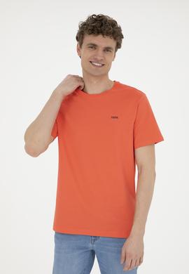 Erkek Nar Çiçeği Basic Tişört - 50284640131