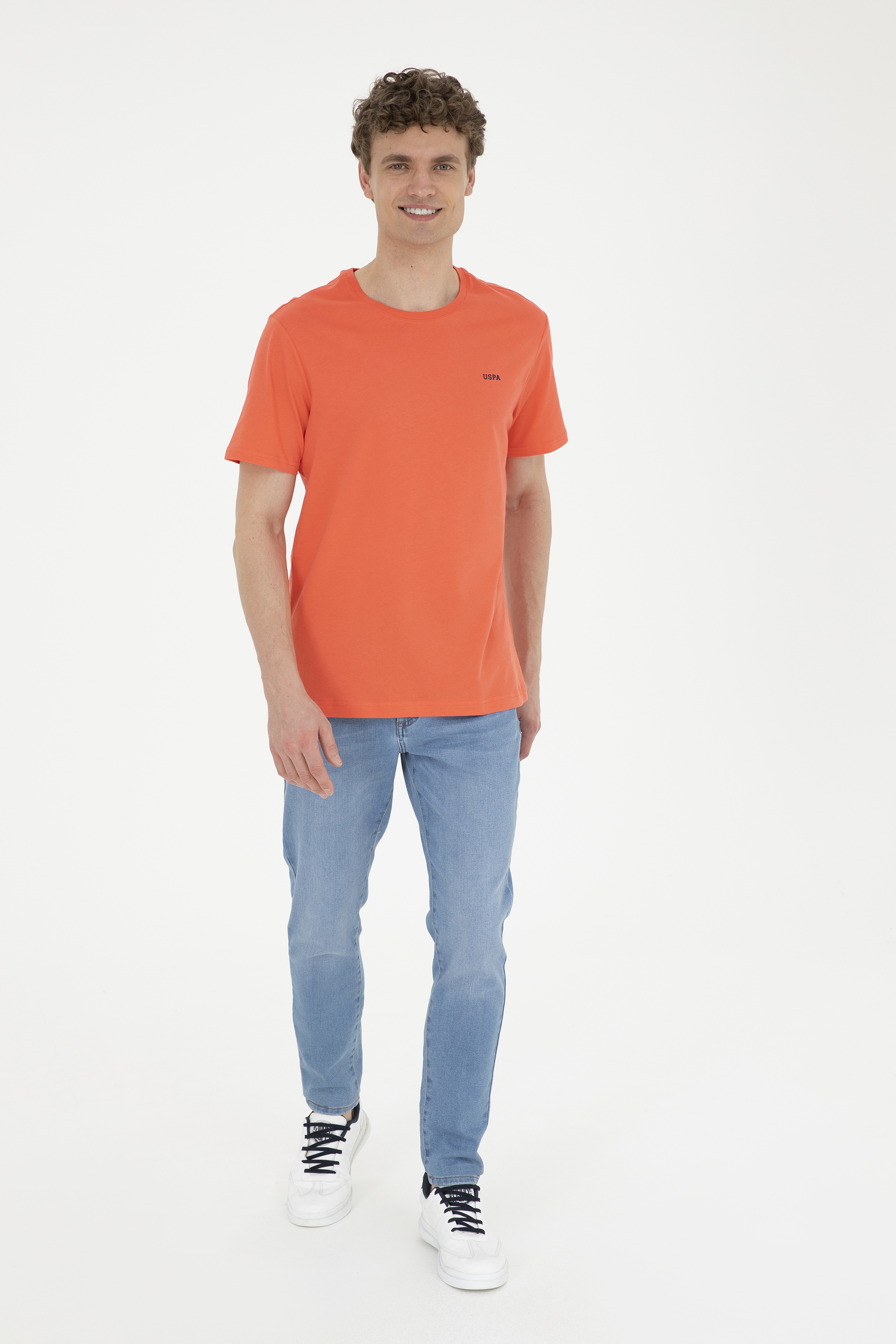 Erkek Nar Çiçeği Basic Tişört - Image 4