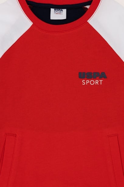 Erkek Çocuk Kırmızı Sweatshirt