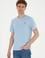 Erkek Açık Mavi Basic Tişört