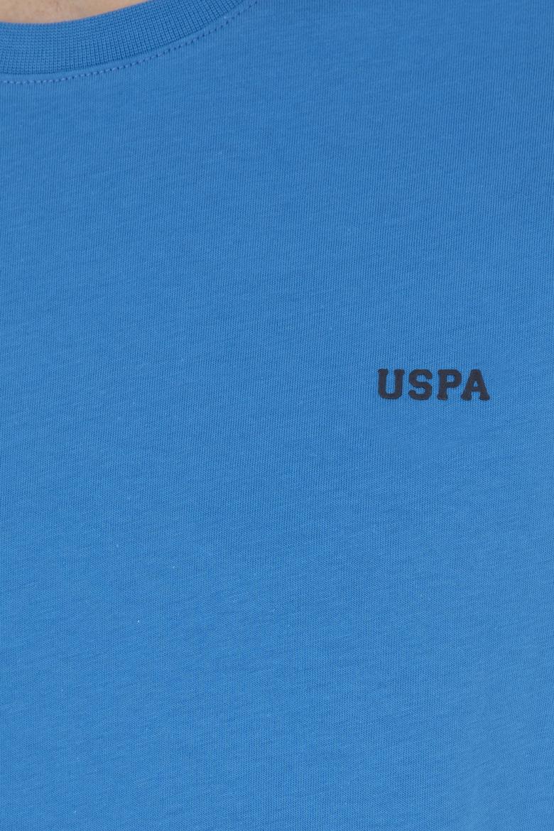 Erkek Regular Fit Bisiklet Yaka Saks Basic Tişört - 50284640043