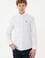 Erkek Beyaz Uzun Kollu Gömlek
