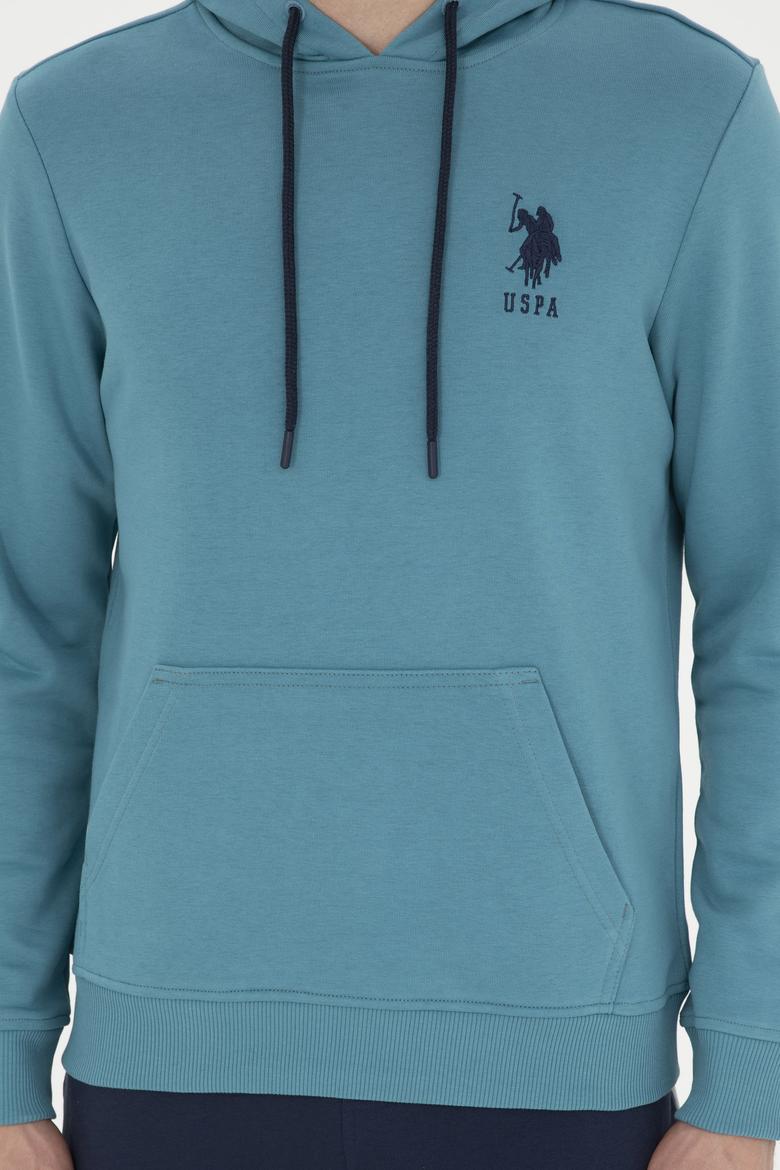 Erkek Petrol Basic Sweatshirt - 50269426160