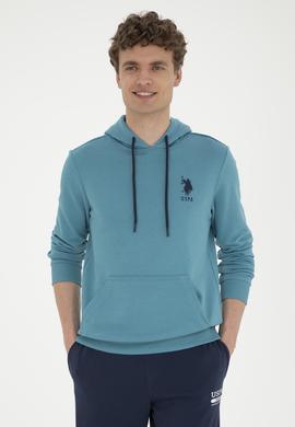 Erkek Petrol Basic Sweatshirt - 50269426160