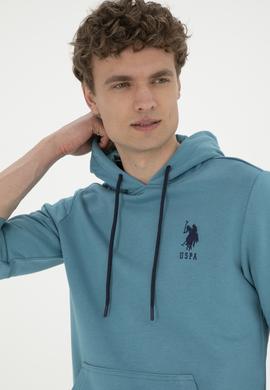 Erkek Petrol Basic Sweatshirt - 50269426160