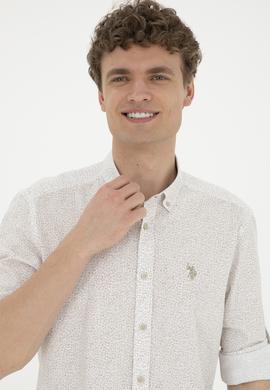 Erkek Haki Uzun Kollu Gömlek - 50288670008