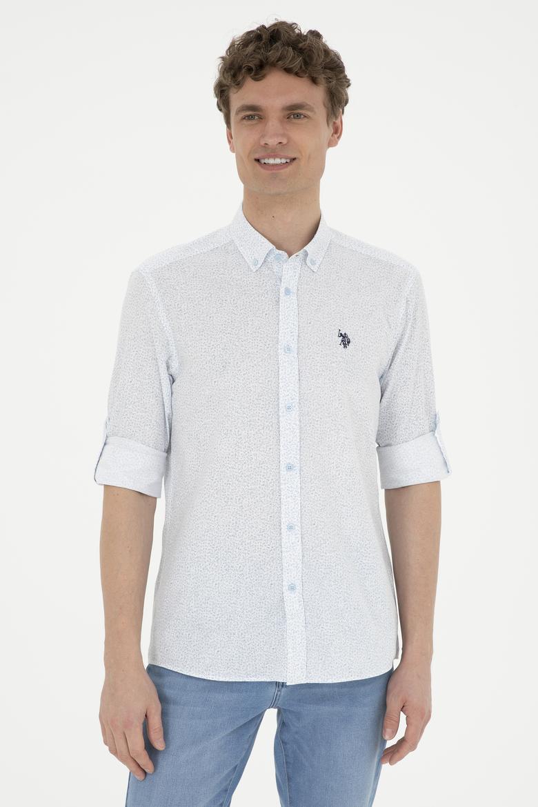 Erkek Mavi Uzun Kollu Gömlek - 50288670016