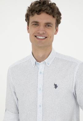 Erkek Mavi Uzun Kollu Gömlek - 50288670016