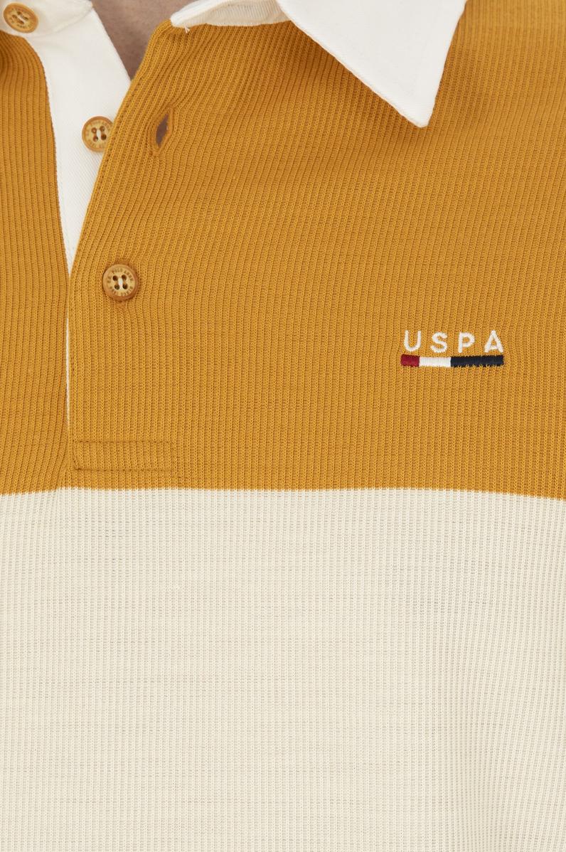 Erkek Hardal Sweatshirt