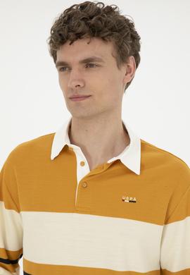 Erkek Hardal Sweatshirt - 50270837017