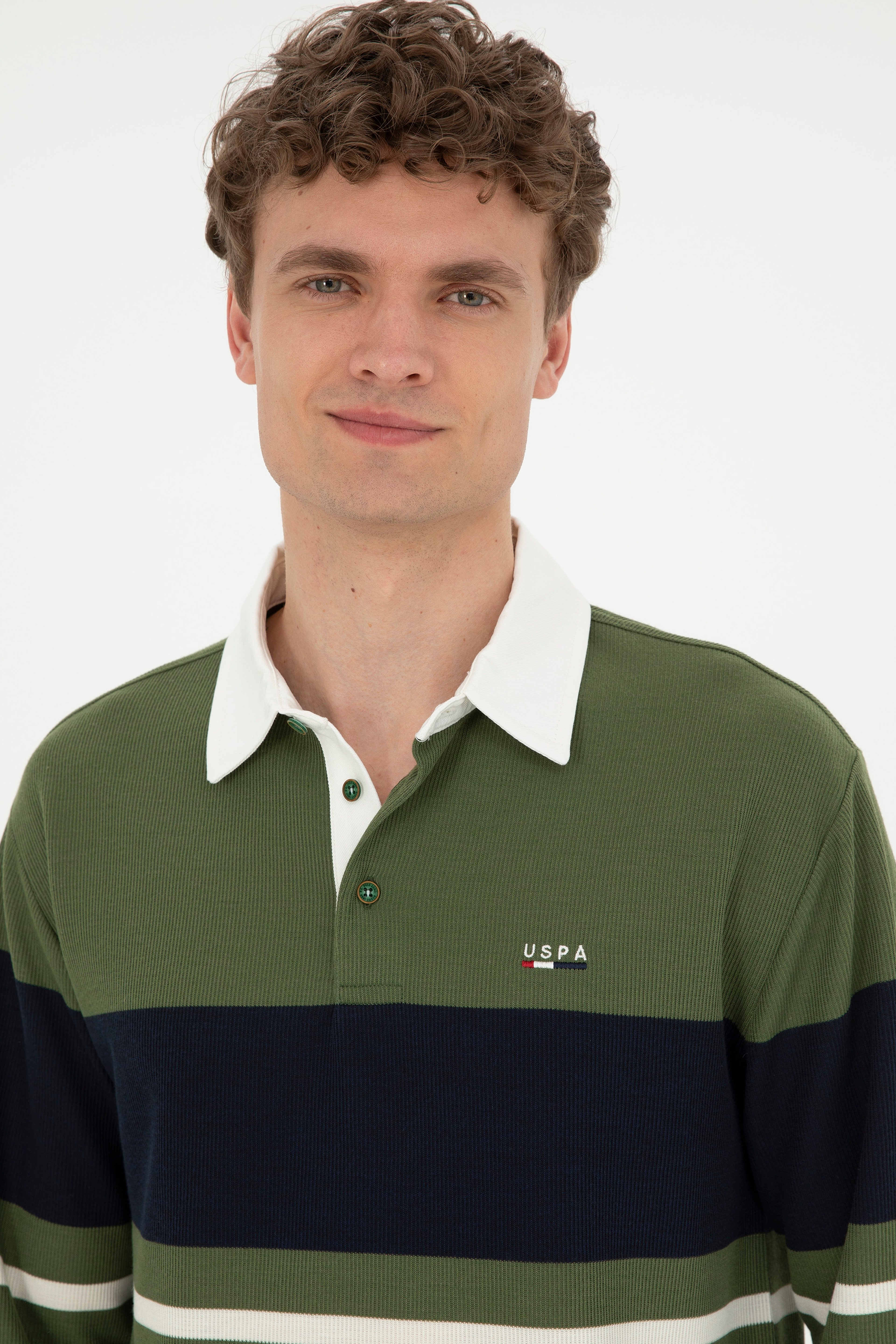 Erkek Yeşil Sweatshirt - Image 2