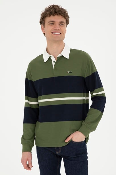 Erkek Yeşil Sweatshirt