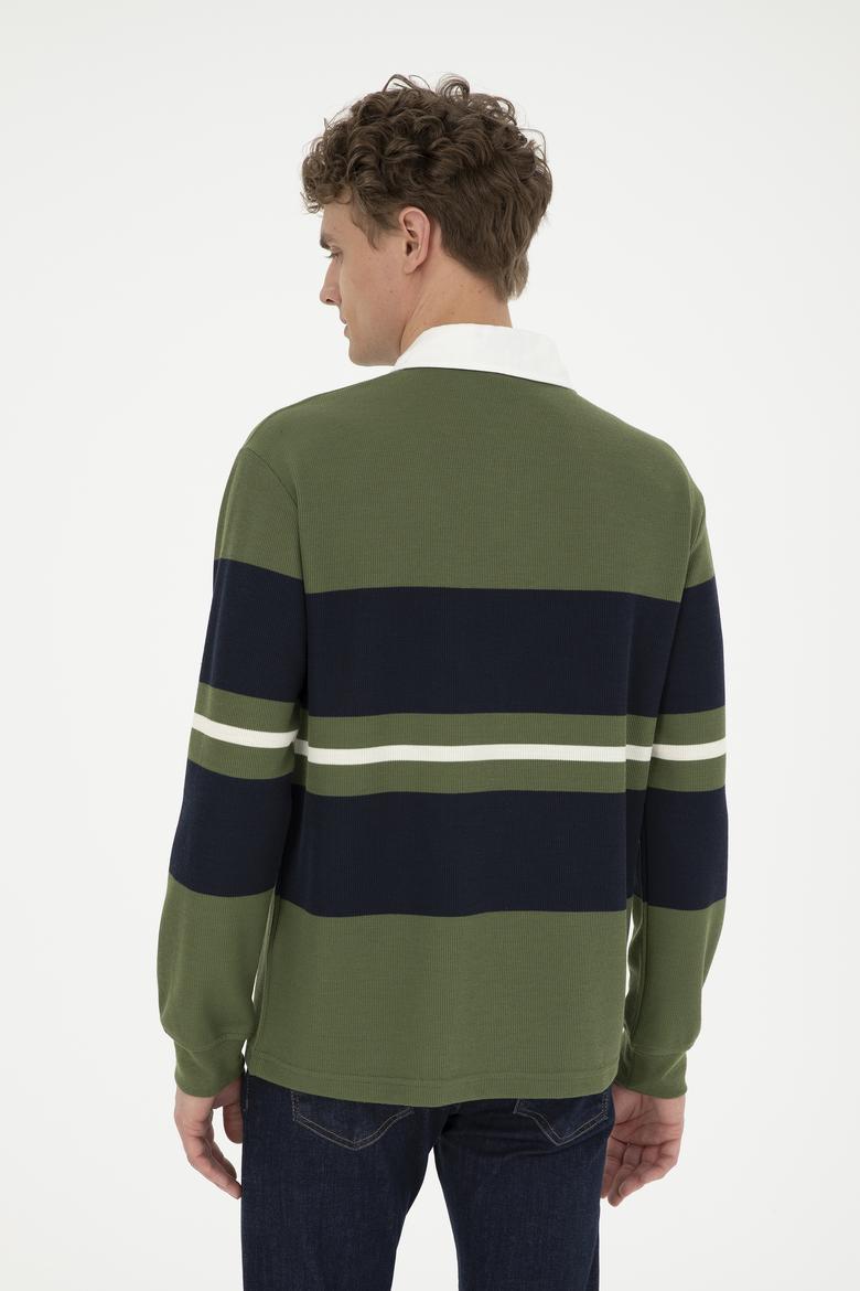 Erkek Yeşil Sweatshirt - 50270837024