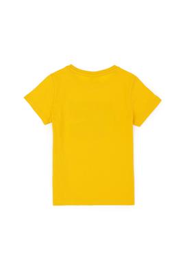 Erkek Çocuk Safran Bisiklet Yaka Tişört - 50284895061