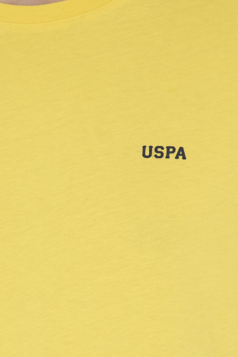 Erkek Sarı Basic Tişört - 50284640119