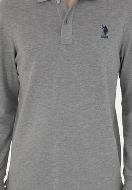 Erkek Gri Melanj Basic Sweatshirt - 50269403069