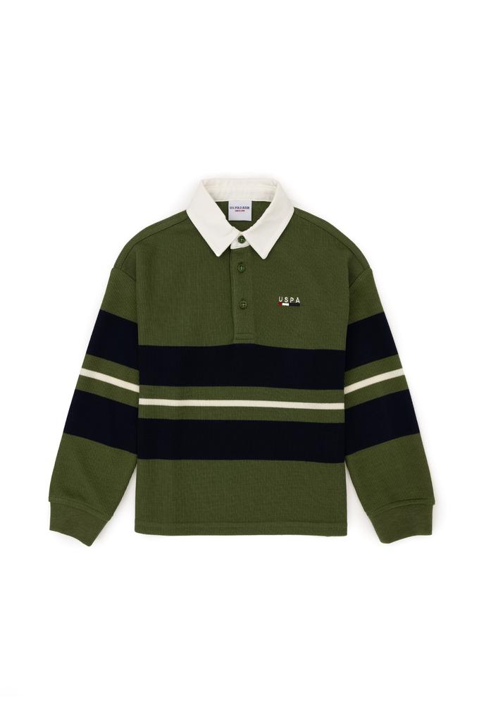 Erkek Çocuk Yeşil Sweatshirt