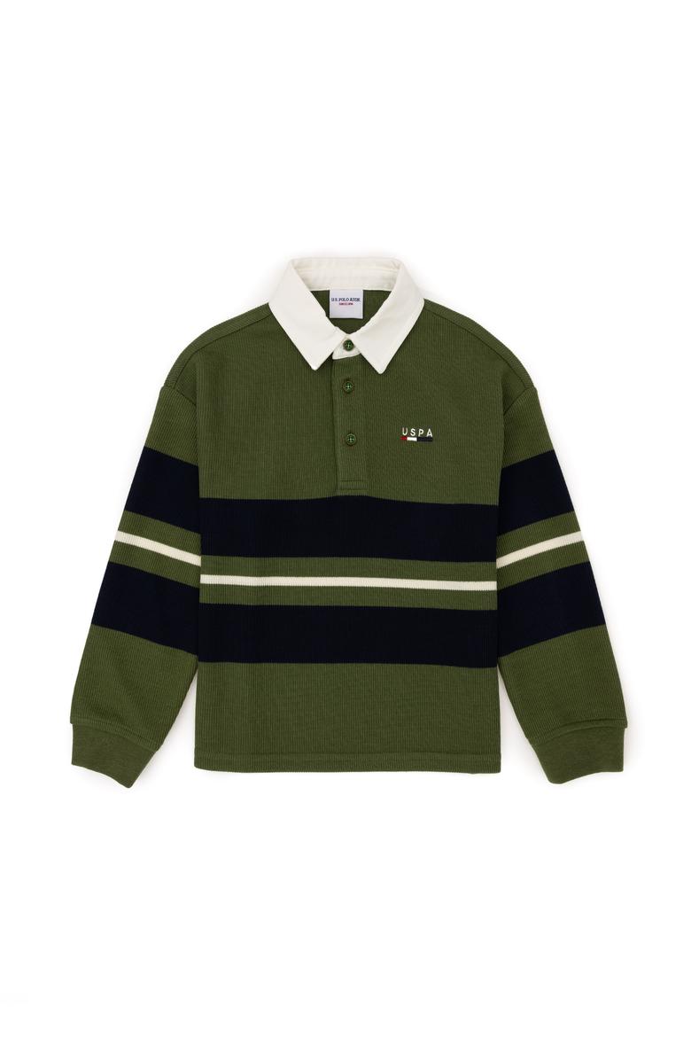 Erkek Çocuk Yeşil Sweatshirt