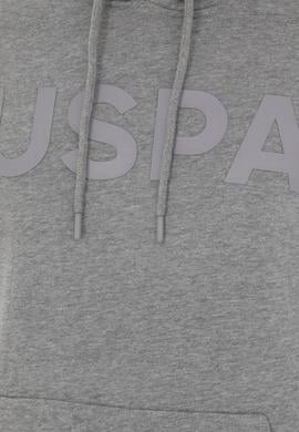 Erkek Gri Melanj Basic Sweatshirt - 50269396066