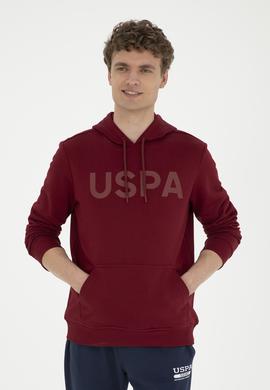 Erkek Bordo Basic Sweatshirt - 50269396071