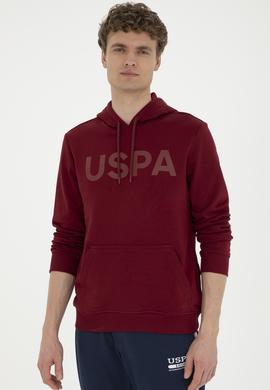 Erkek Bordo Basic Sweatshirt - 50269396071