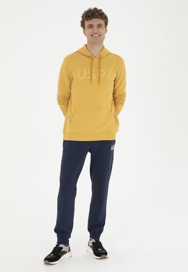 Erkek Hardal Basic Sweatshirt - 50269396136