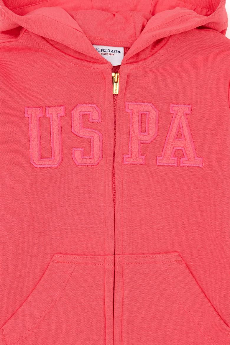 Kız Çocuk Pembe Basic Sweatshirt - 50272613032