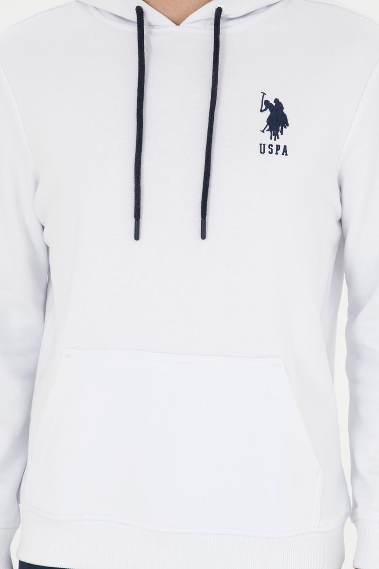 Erkek Beyaz Basic Sweatshirt - 50269426172