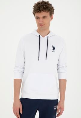 Erkek Beyaz Basic Sweatshirt - 50269426172