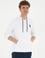 Erkek Beyaz Basic Sweatshirt