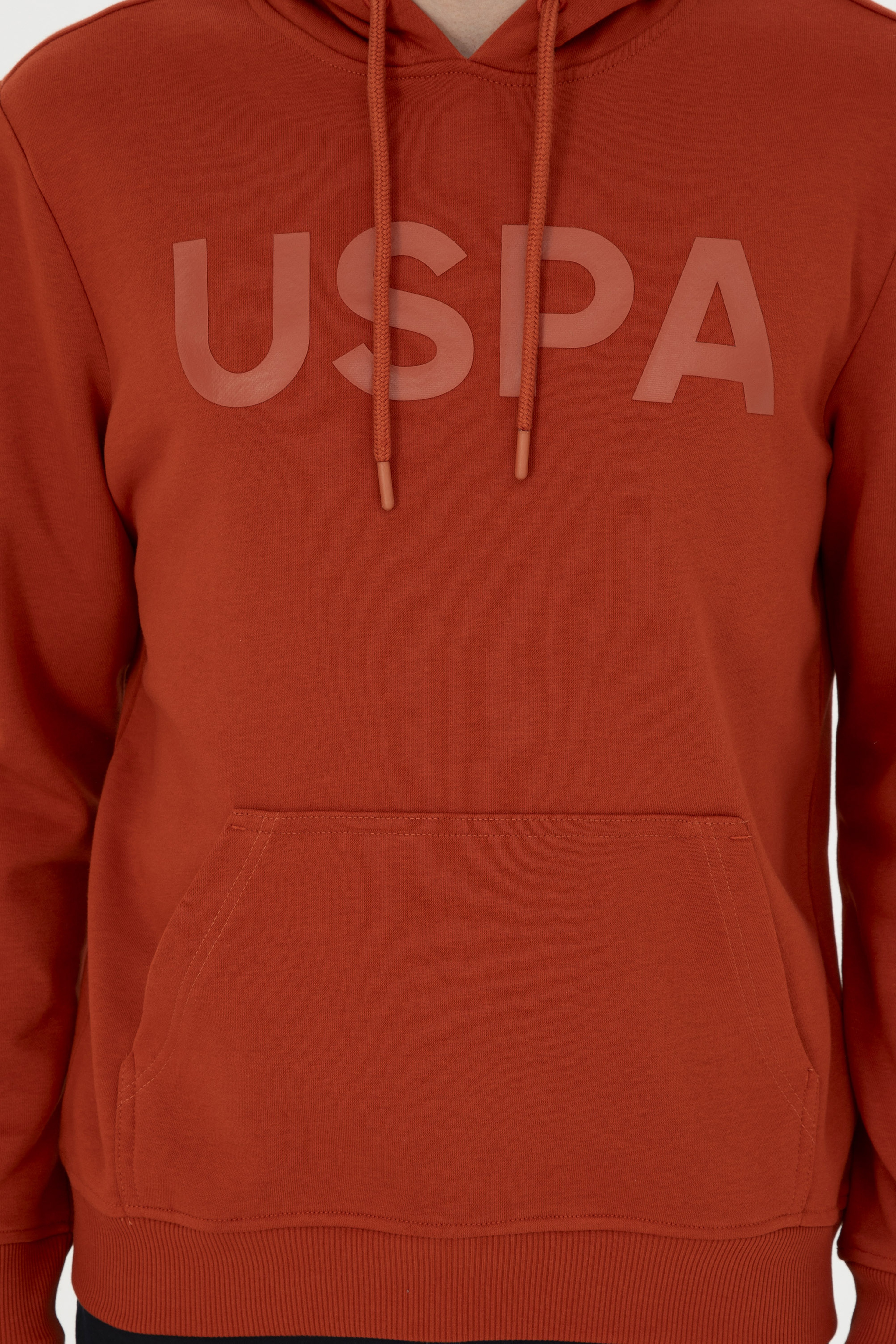Erkek Kiremit Basic Sweatshirt