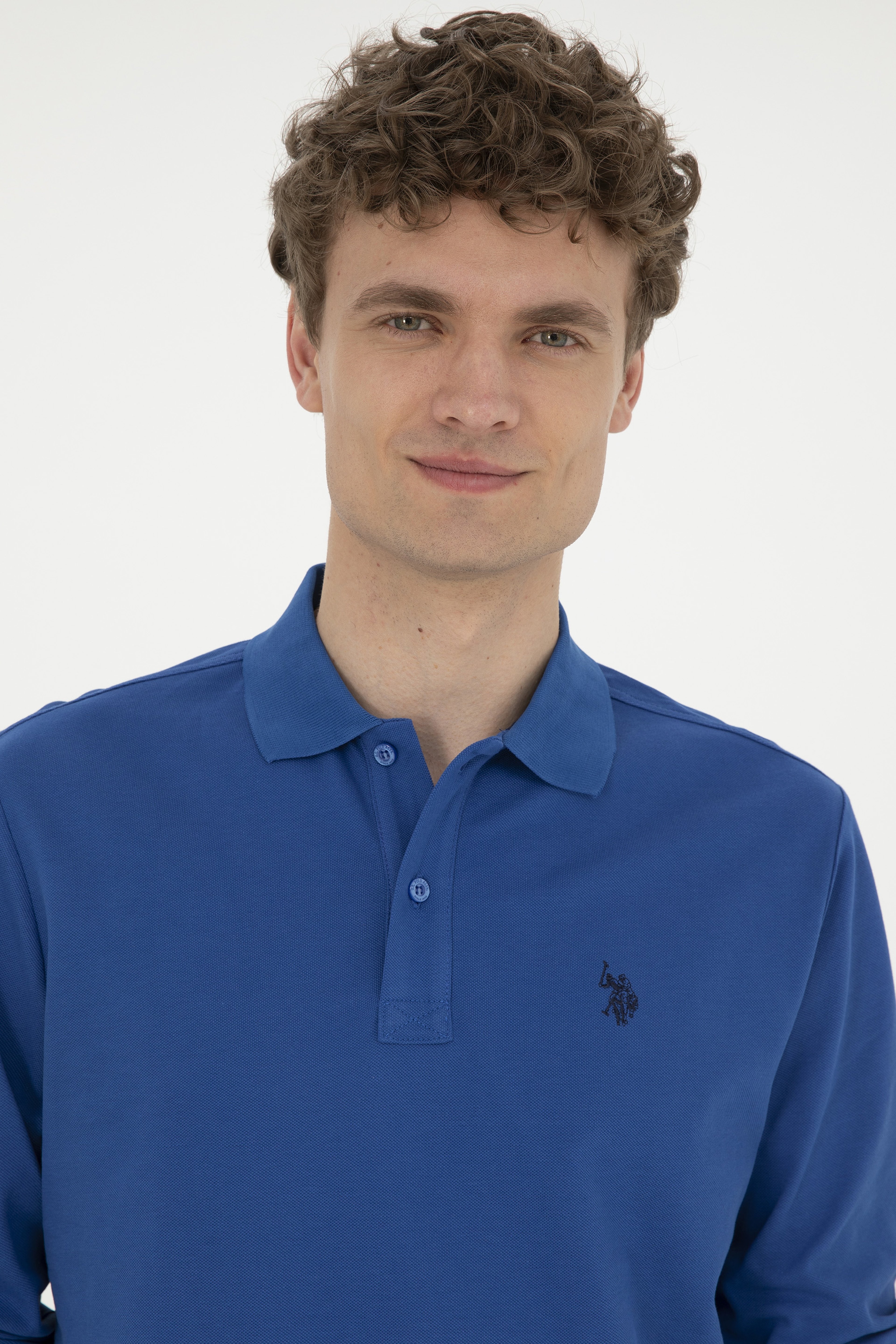 Erkek Saks Basic Sweatshirt