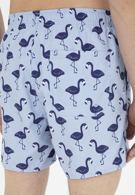 Erkek Açık Mavi Deniz Şortu - 50282921063