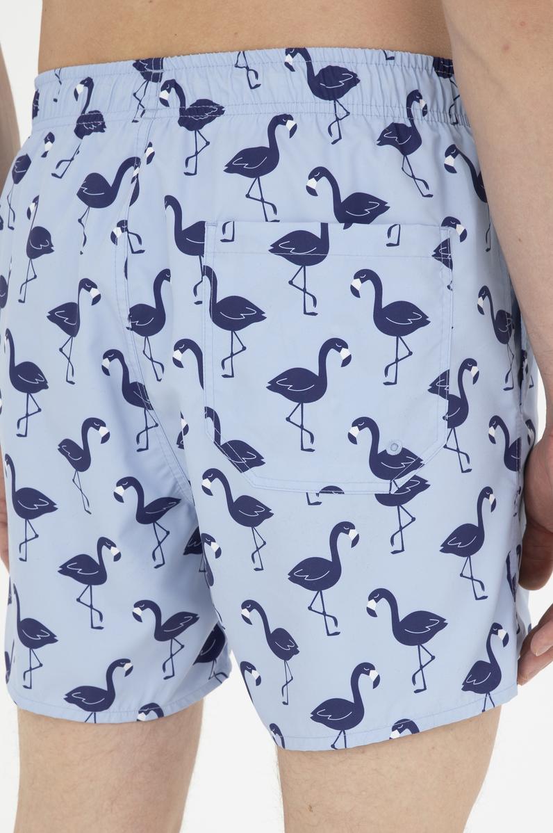 Erkek Açık Mavi Deniz Şortu