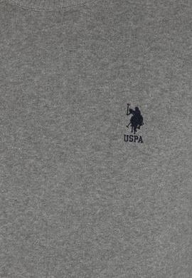 Erkek Gri Melanj Bisiklet Yaka Kazak - 50269005106