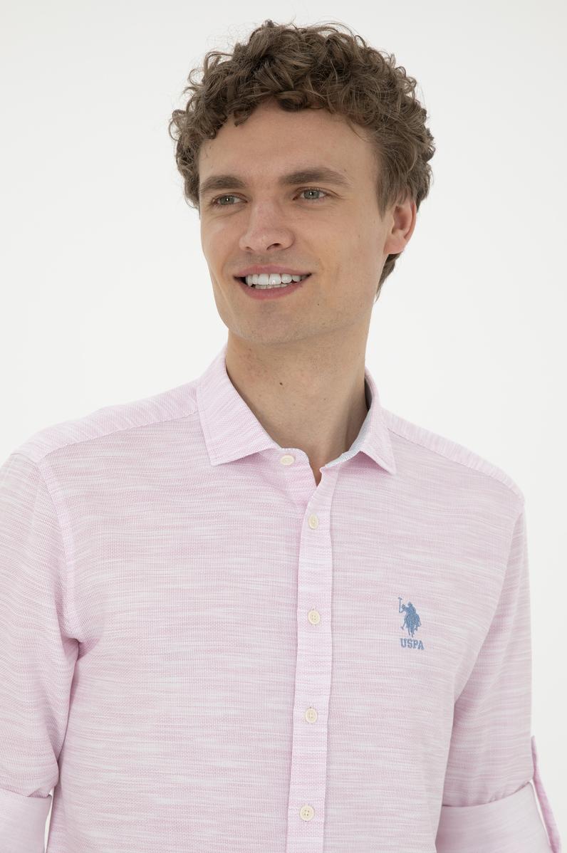 Erkek Manolya Uzun Kollu Gömlek