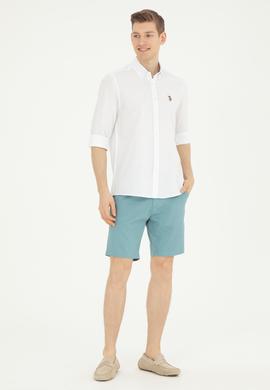 Erkek Mint Dokuma Şort - 50283928081