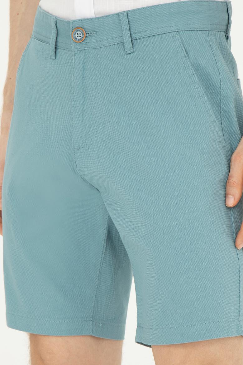 Erkek Mint Dokuma Şort - 50283928081