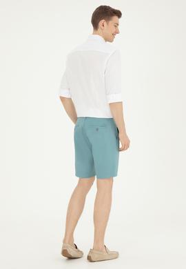 Erkek Mint Dokuma Şort - 50283928081