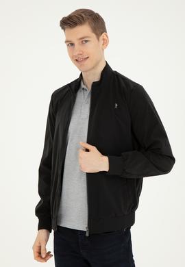 Erkek Siyah Deri Ceket - 50289048009