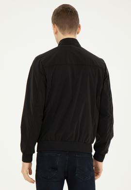 Erkek Siyah Deri Ceket - 50289048009