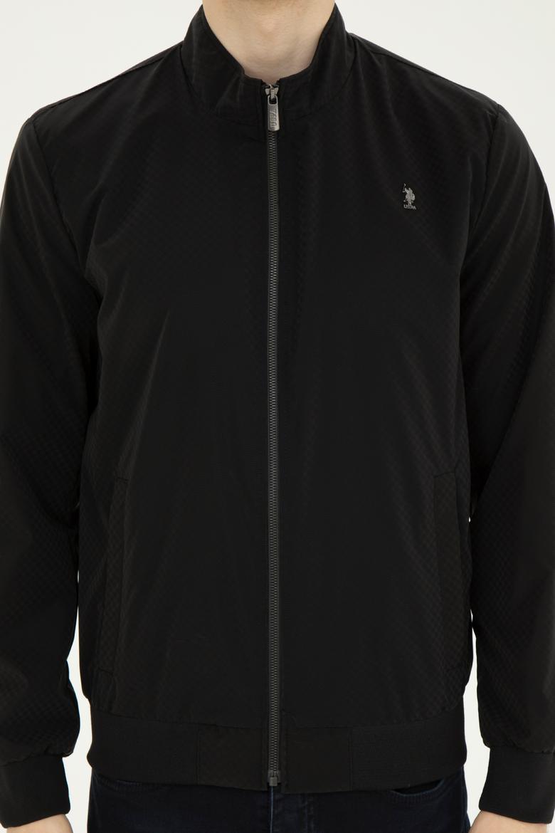 Erkek Siyah Deri Ceket - 50289048009