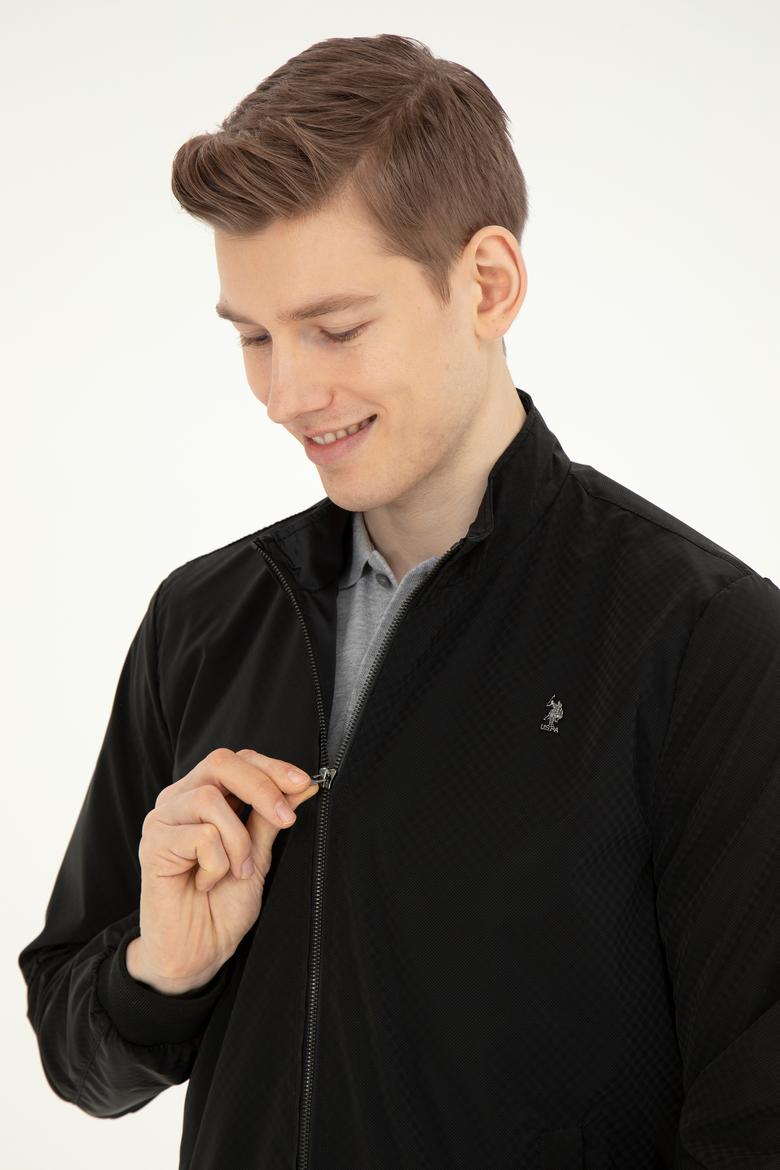 Erkek Siyah Deri Ceket - 50289048009