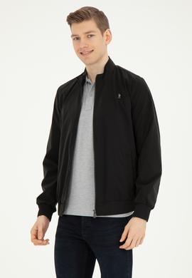 Erkek Siyah Deri Ceket - 50289048009