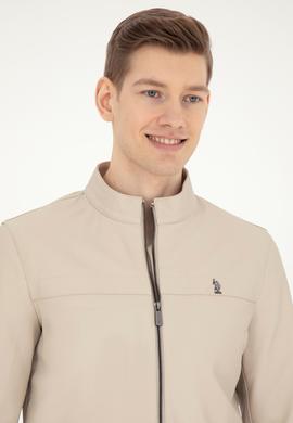 Erkek Taş Deri Ceket - 50289101009