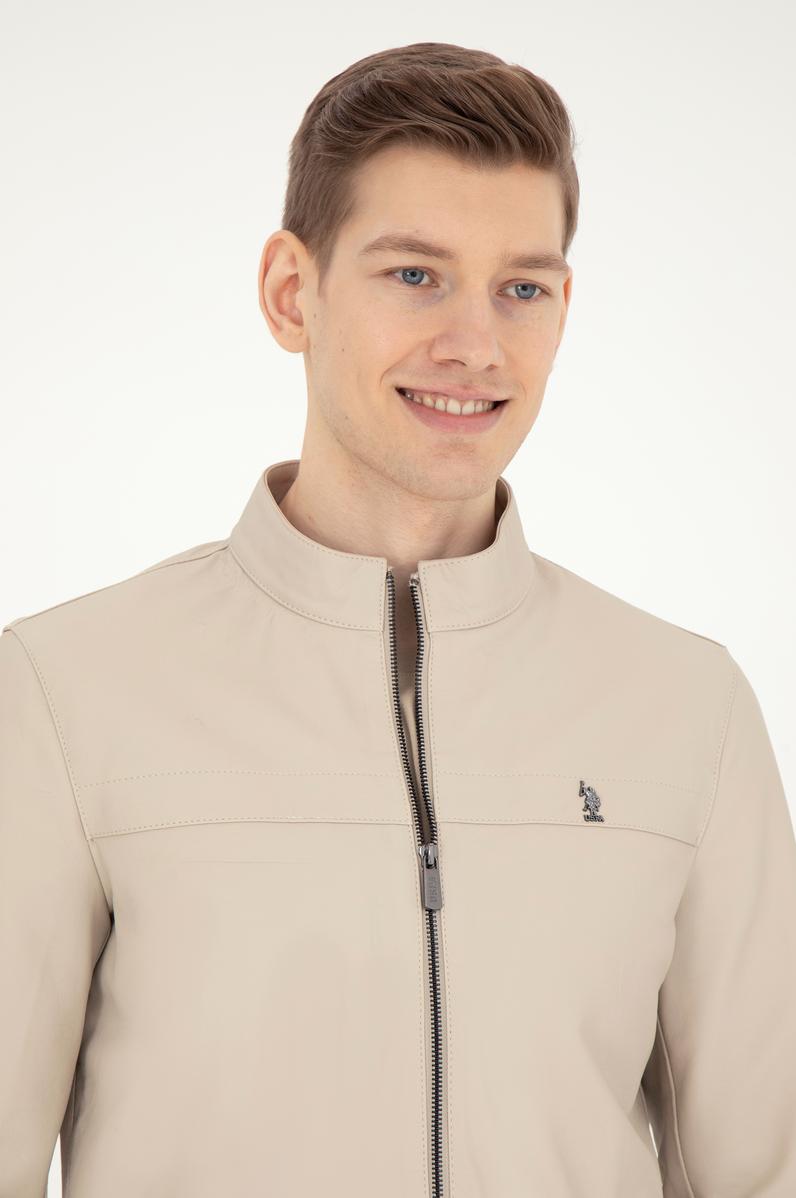 Erkek Taş Deri Ceket